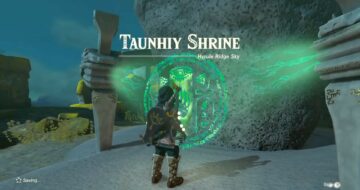 Zelda: Tears Of The Kingdom Taunhiy Shrine