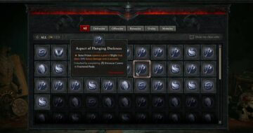 Aspect of Plunging Darkness in Diablo 4