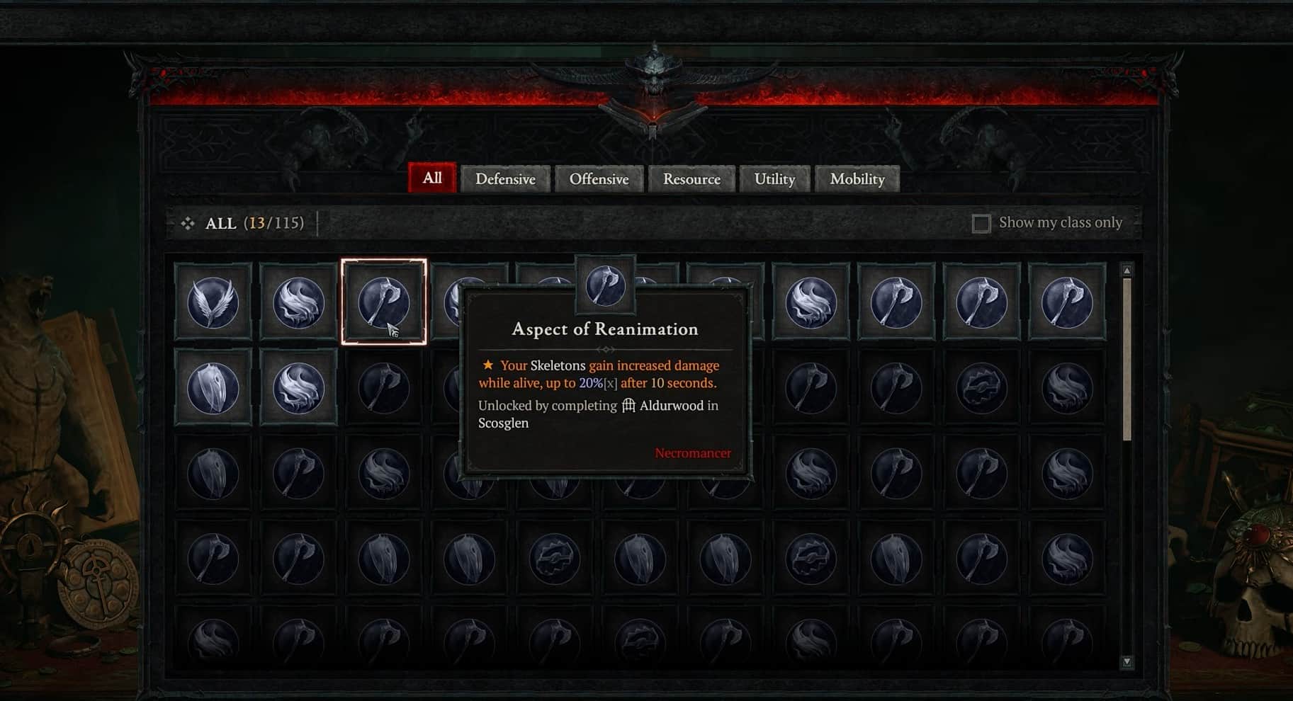How To Get Aspect Of Reanimation In Diablo 4