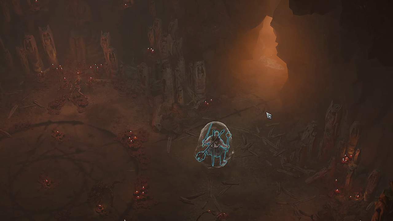 Diablo 4 Dark Ravine Dungeon Entrance