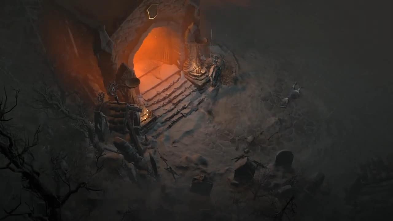 Diablo 4 Defiled Catacombs Dungeon Entrance