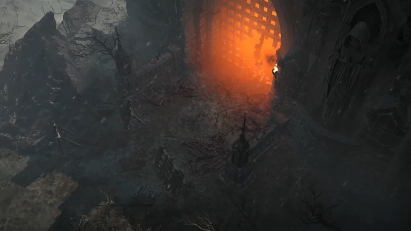 Diablo 4 Derelict Lodge Dungeon Entrance