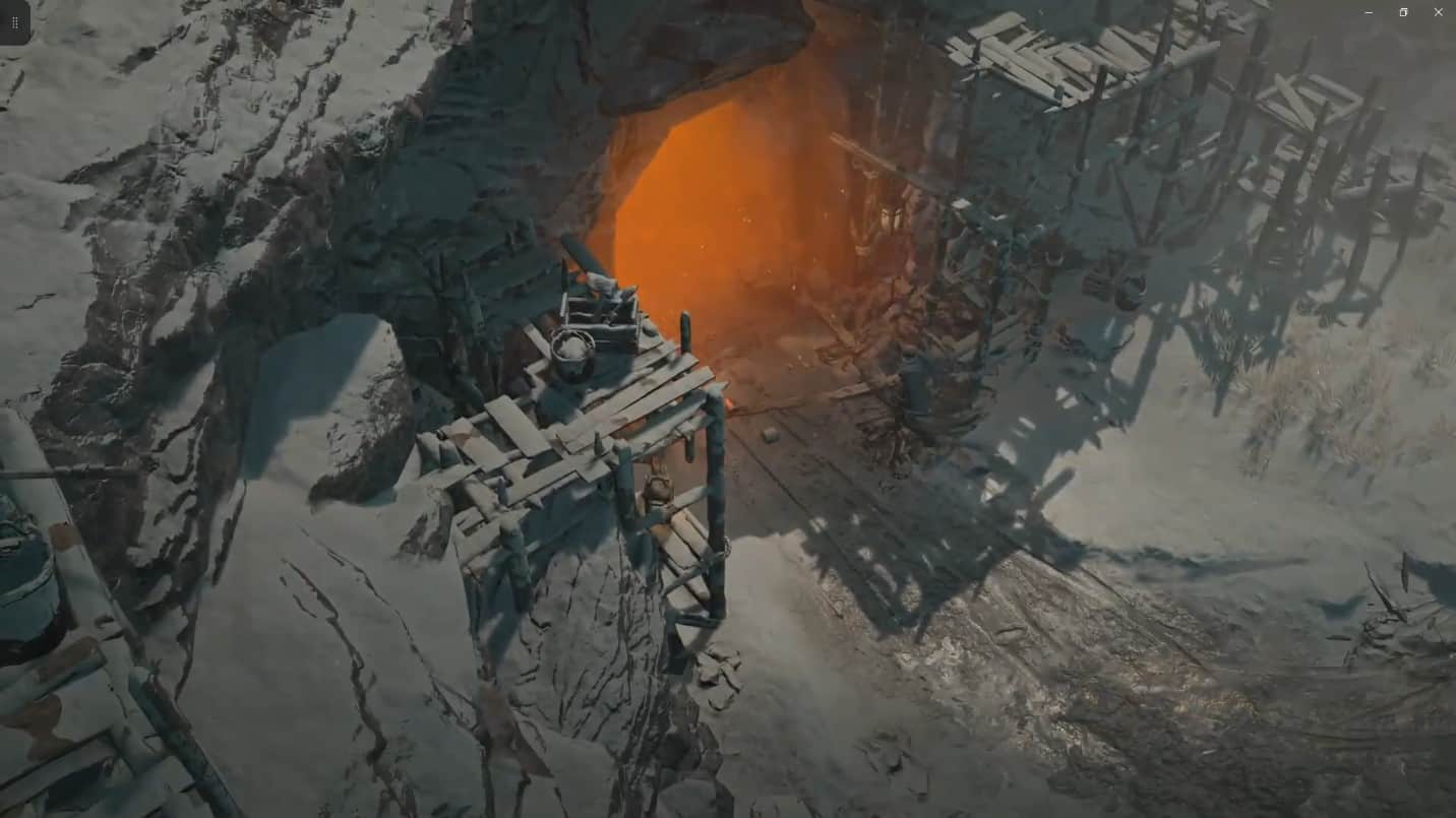 Diablo 4 Forsaken Quarry Dungeon Entrance