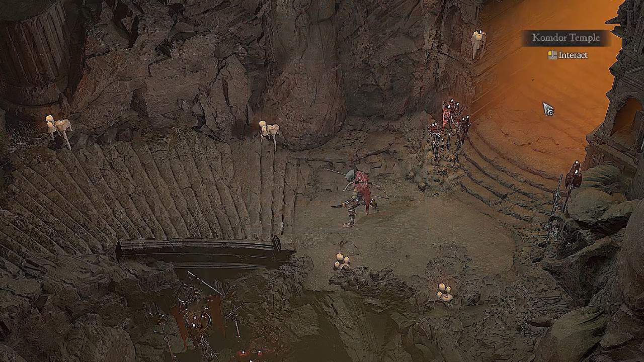 Diablo 4 Komdor Temple Dungeon Entrance