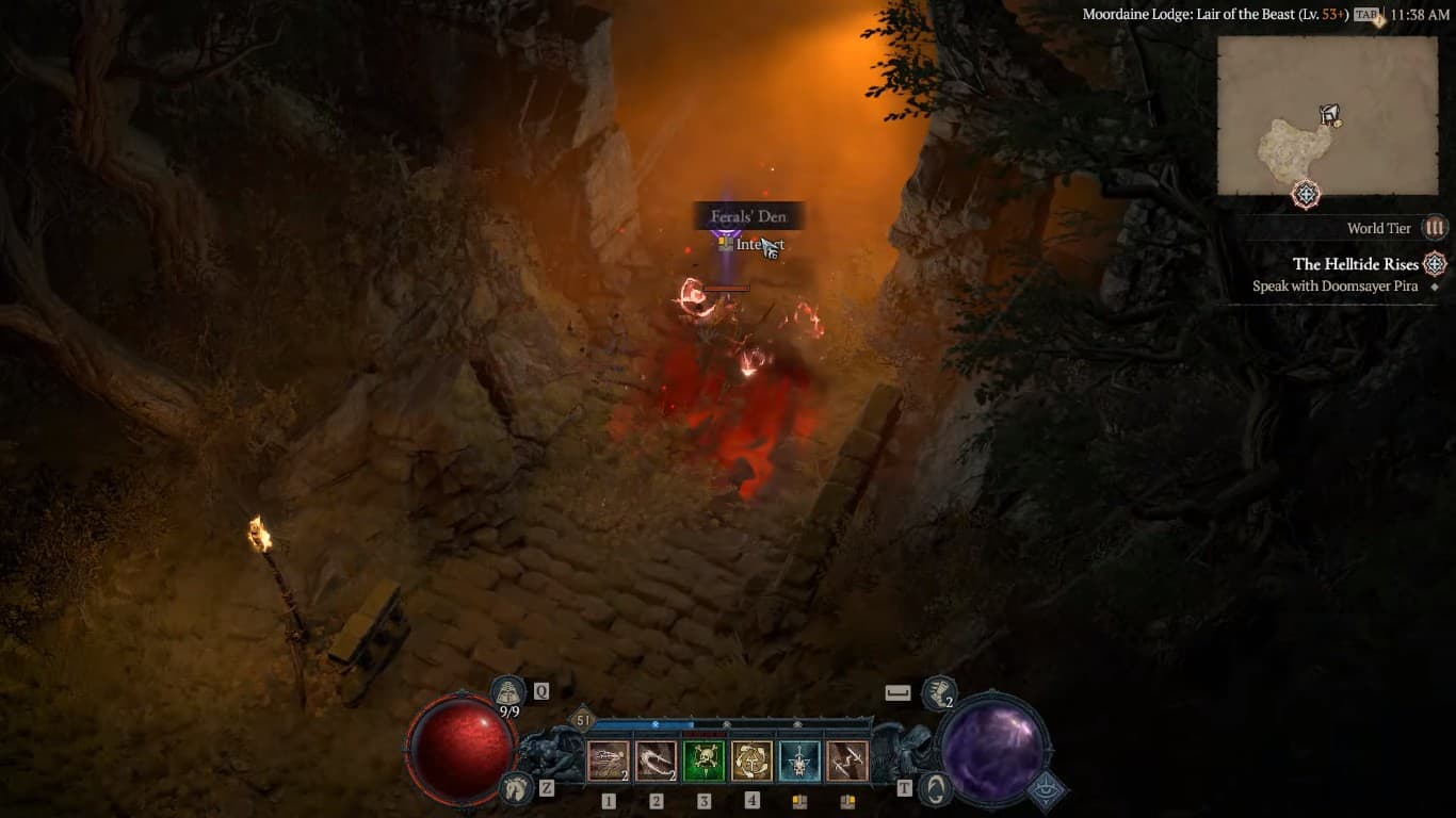 Feral’s Den Dungeon in Diablo 4