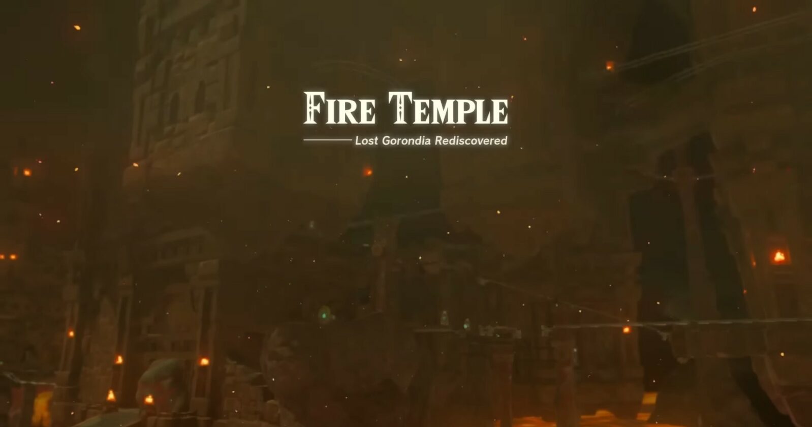 Fire Temple in Zelda TotK