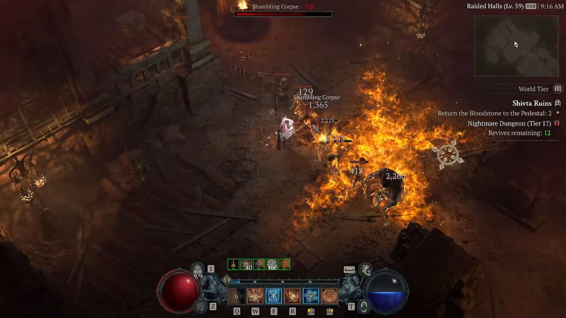 Firewall Sorcerer build in Diablo 4