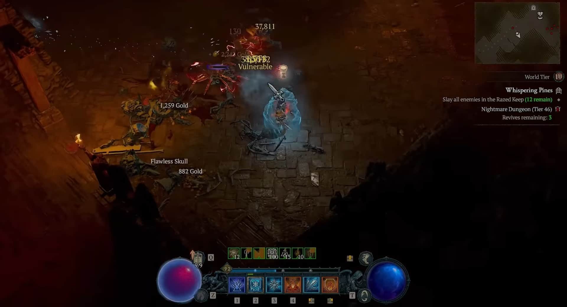 Ice Shards Sorcerer Build in Diablo 4