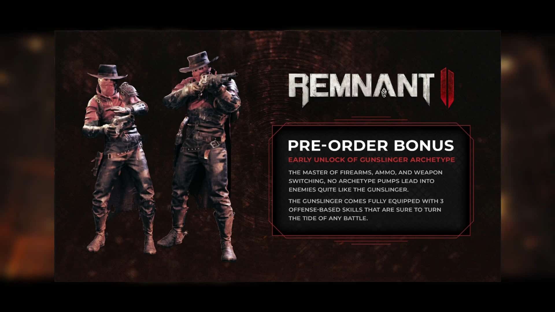 Pre Order Bonuses in Remnant 2