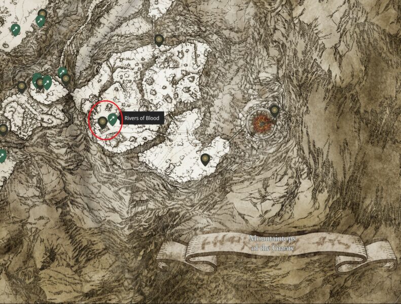 Rivers of Blood location
