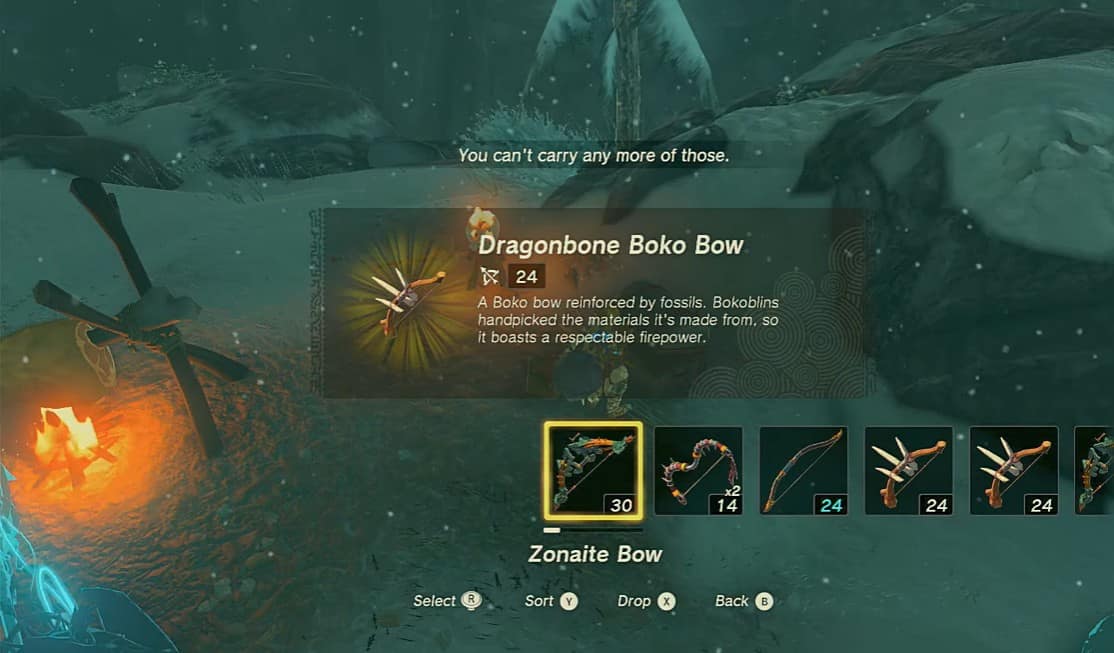 How To Get Dragonbone Boko Bow In Zelda: Tears Of The Kingdom