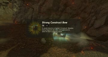 Tears of the Kingdom Strong Construct Bow