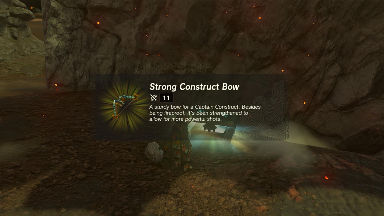 Tears of the Kingdom Strong Construct Bow