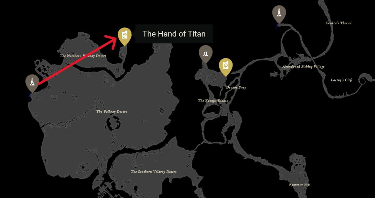 The Hand of Titan trial’s chronolith stone location in FF16