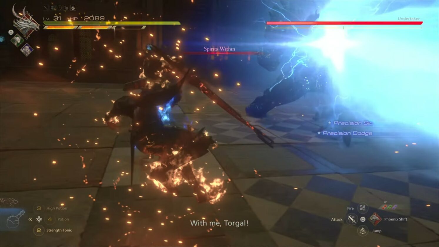 Undertaker Spirits Within in FF16
