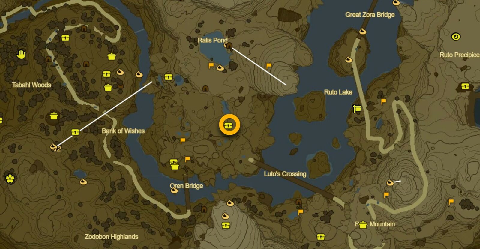 Where to find Strengthened Lizal Bow in Lanayru Great Spring of Tears of the Kingdom.