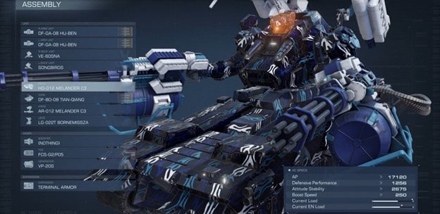 Ice Worm Build in Armored Core 6 