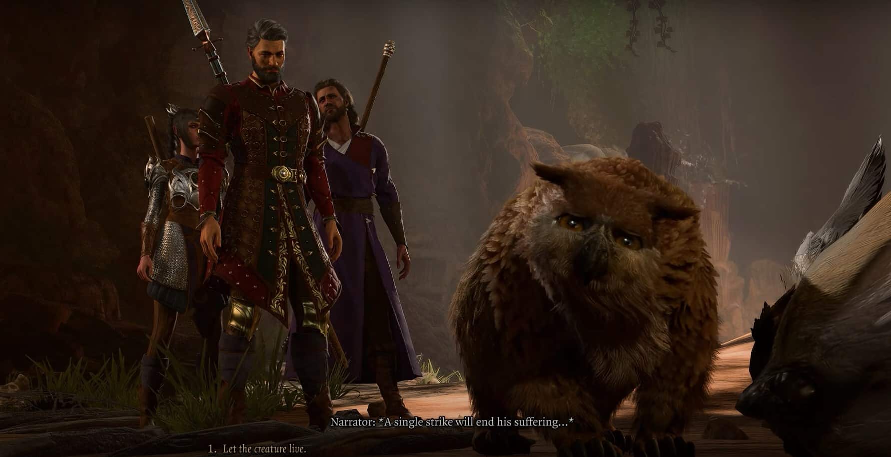Baldur Gate 3 Owlbear Cub