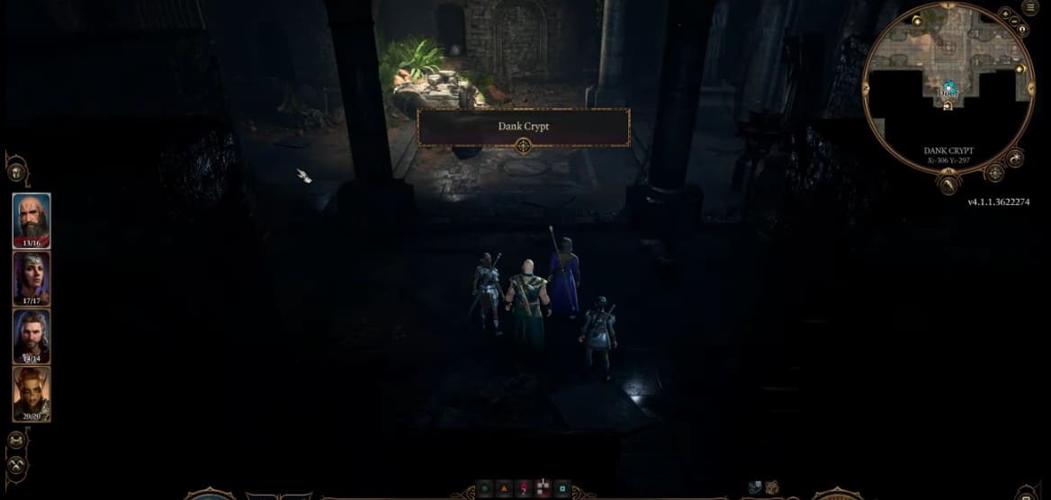 Dank Crypt in Baldur's Gate 3