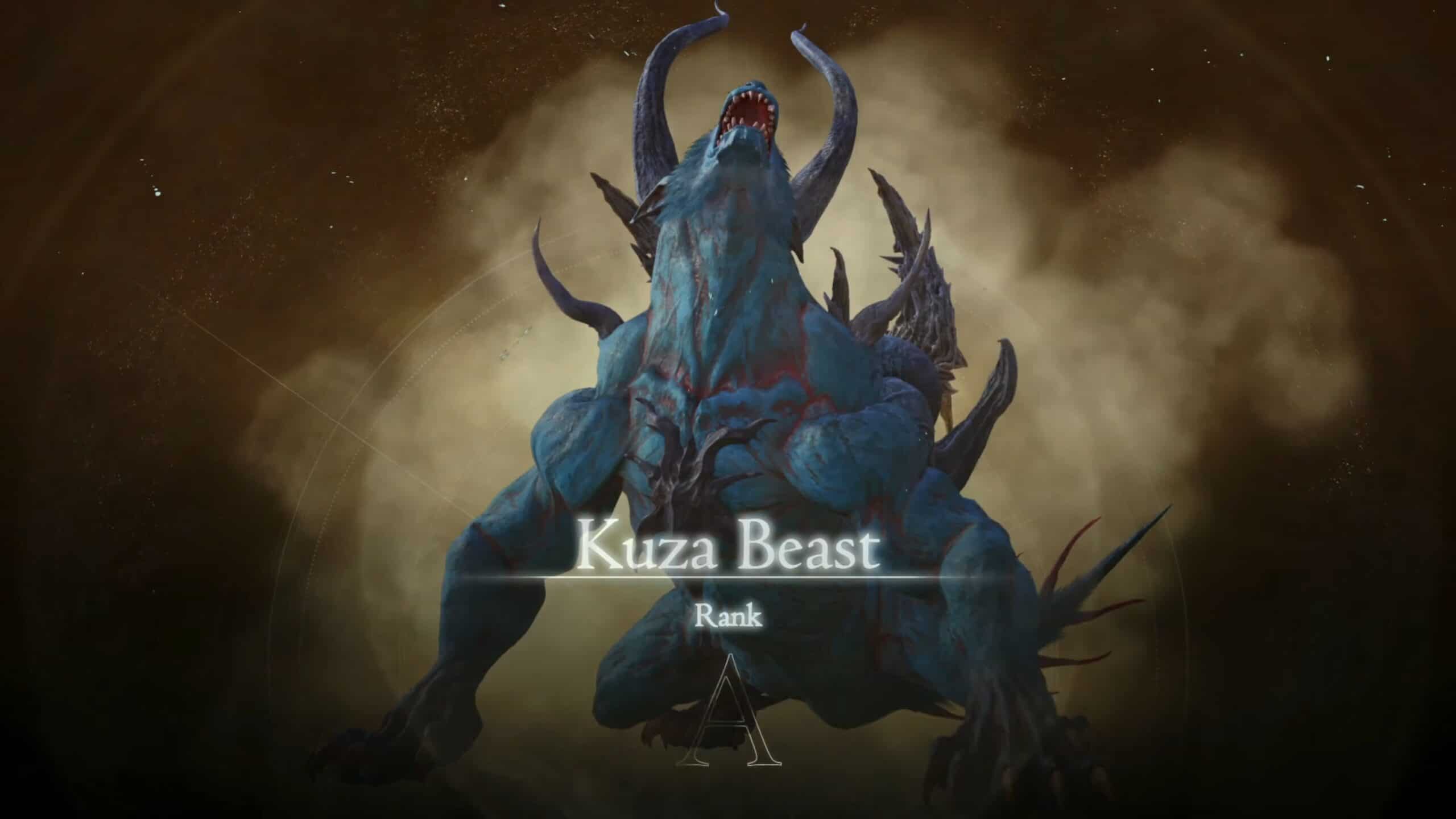 Final Fantasy 16 Notorious Mark Hunts Kuza Beast