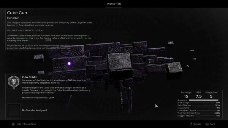 How To Get The Cube Gun In Remnant 2