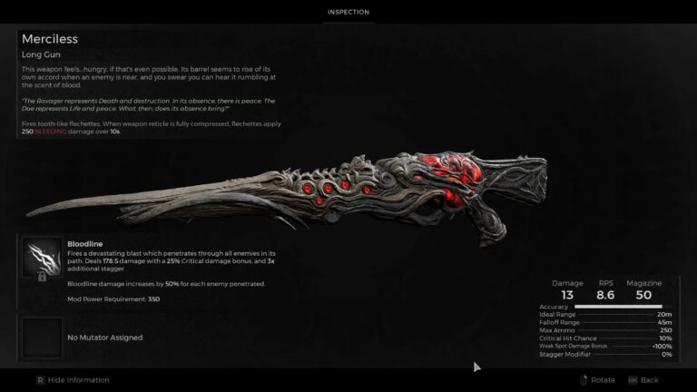 How To Get Merciless Secret Weapon In Remnant 2
