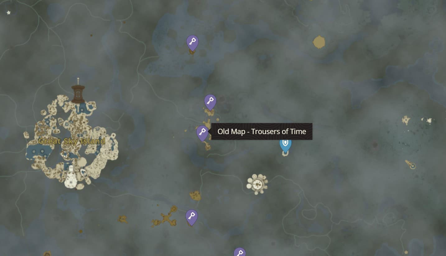 Zelda TotK Old Map 17