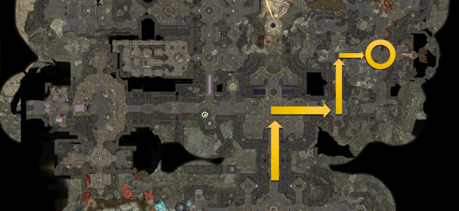 Puzzle solution to enter Gauntlet of Shar in BG3