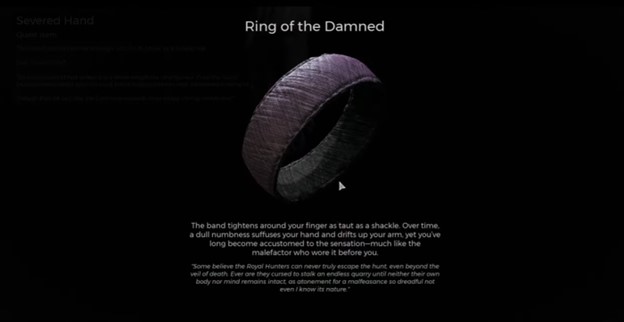 Ring of the Damned in Remnant 2