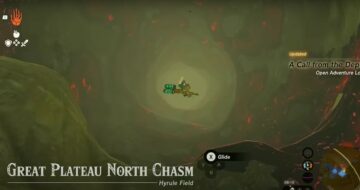 Zelda Tears of the Kingdom Great Plateau North Chasm