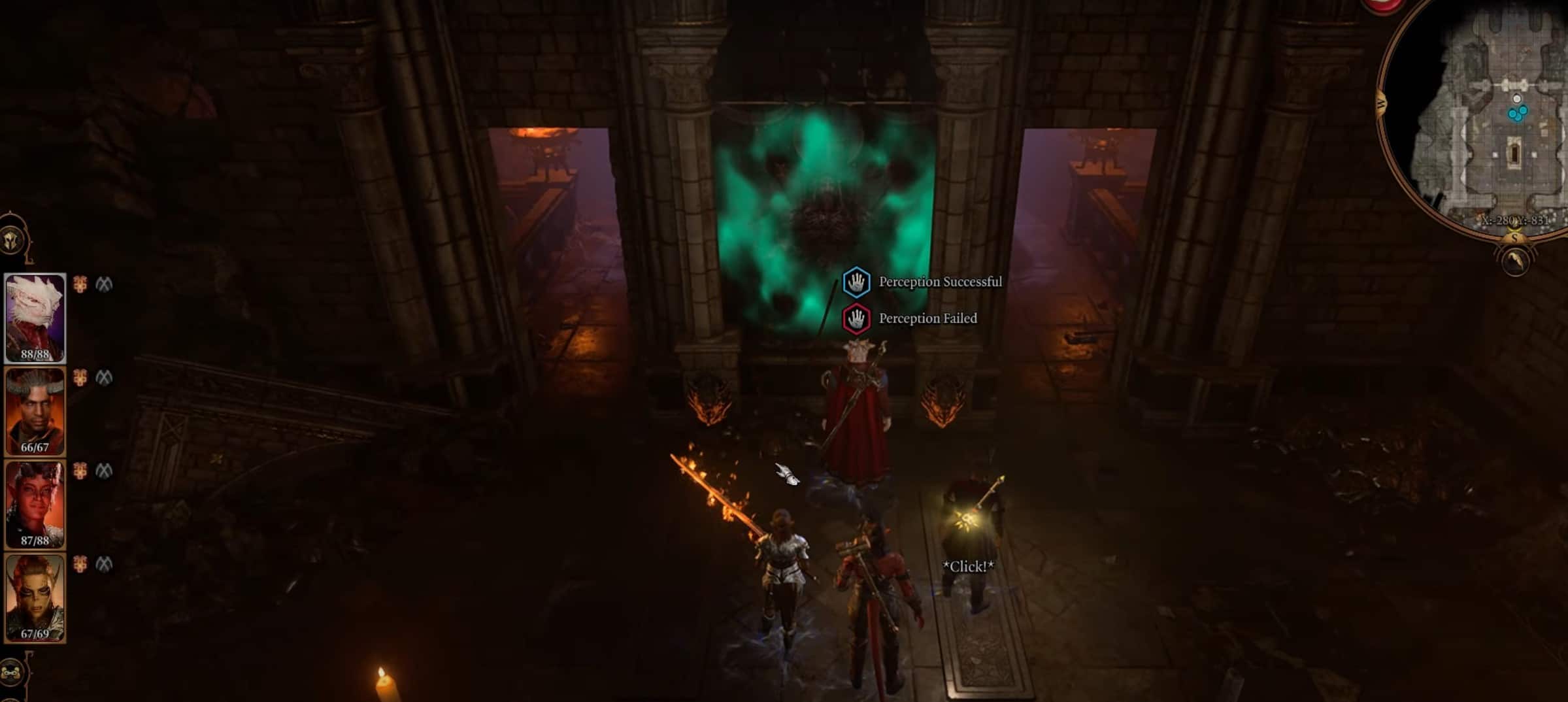 Baldur's Gate 3 Thorm Mausoleum Puzzle
