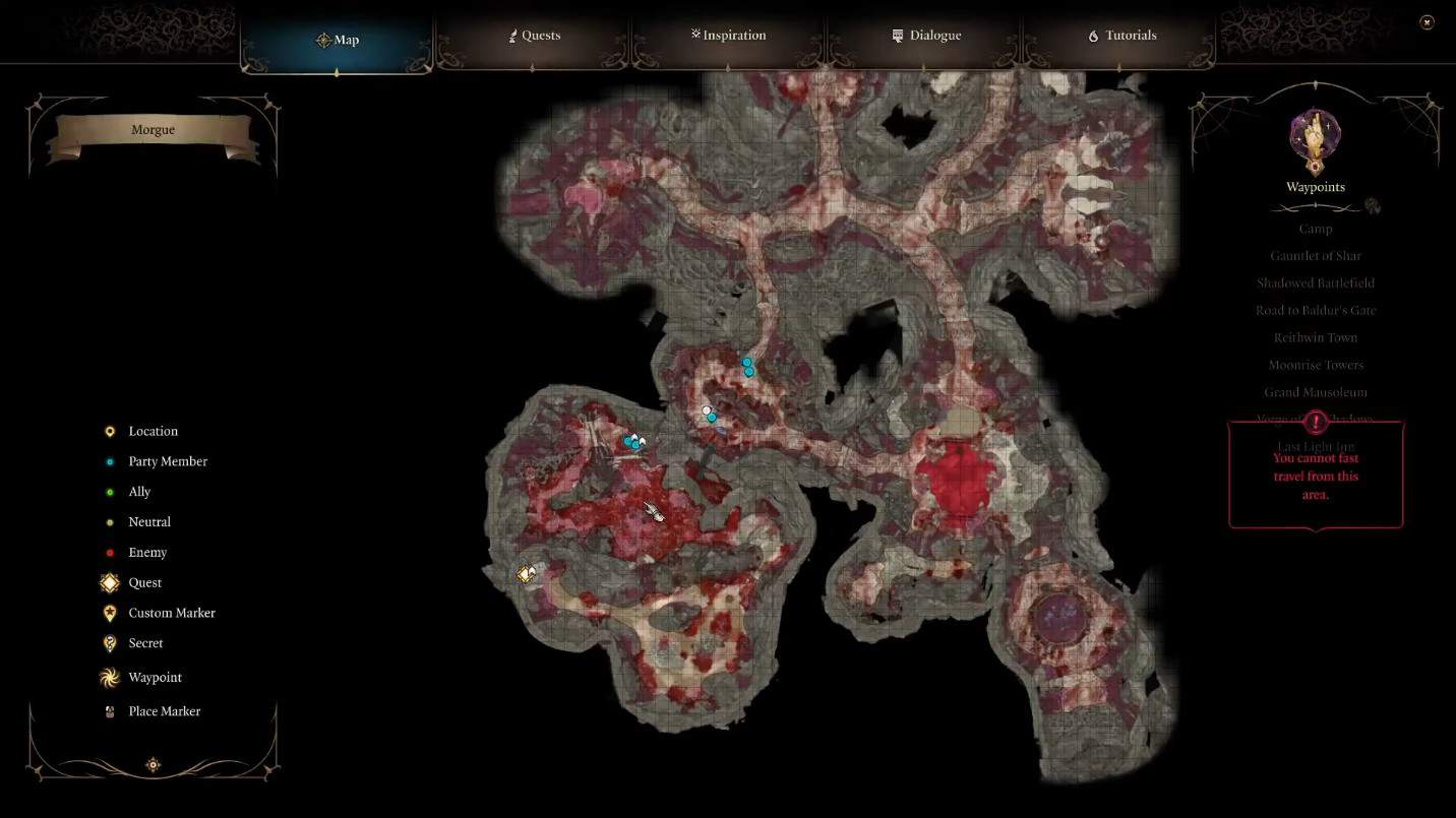 Baldur's Gate 3 Illithid Parasite Locations