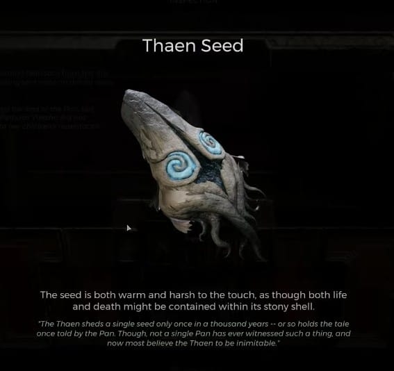 remnant 2 thaen seed