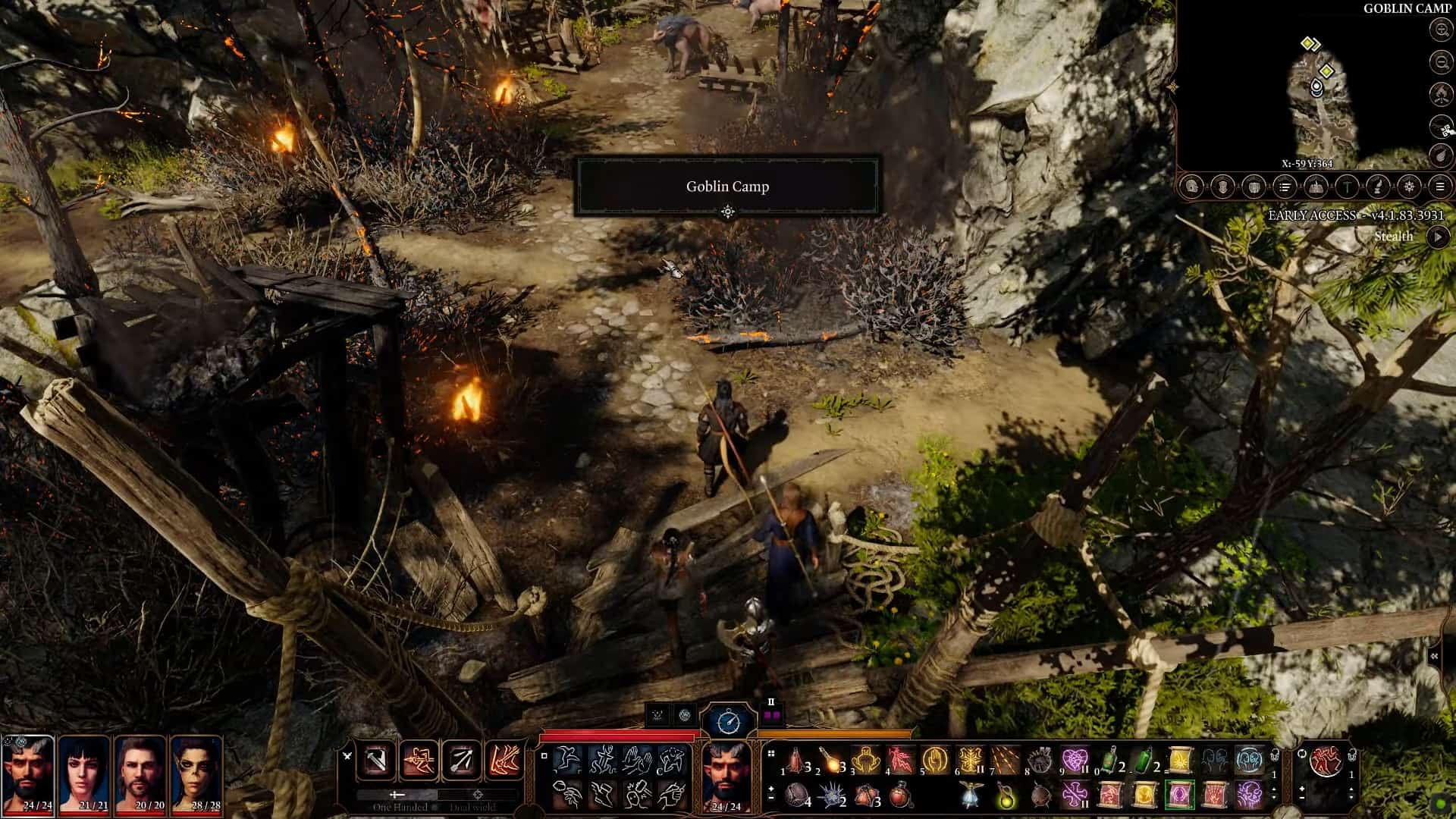 Baldur's Gate 3 Goblin Camp