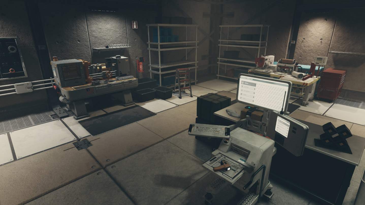 Industrial Workbench in Your Outpost
