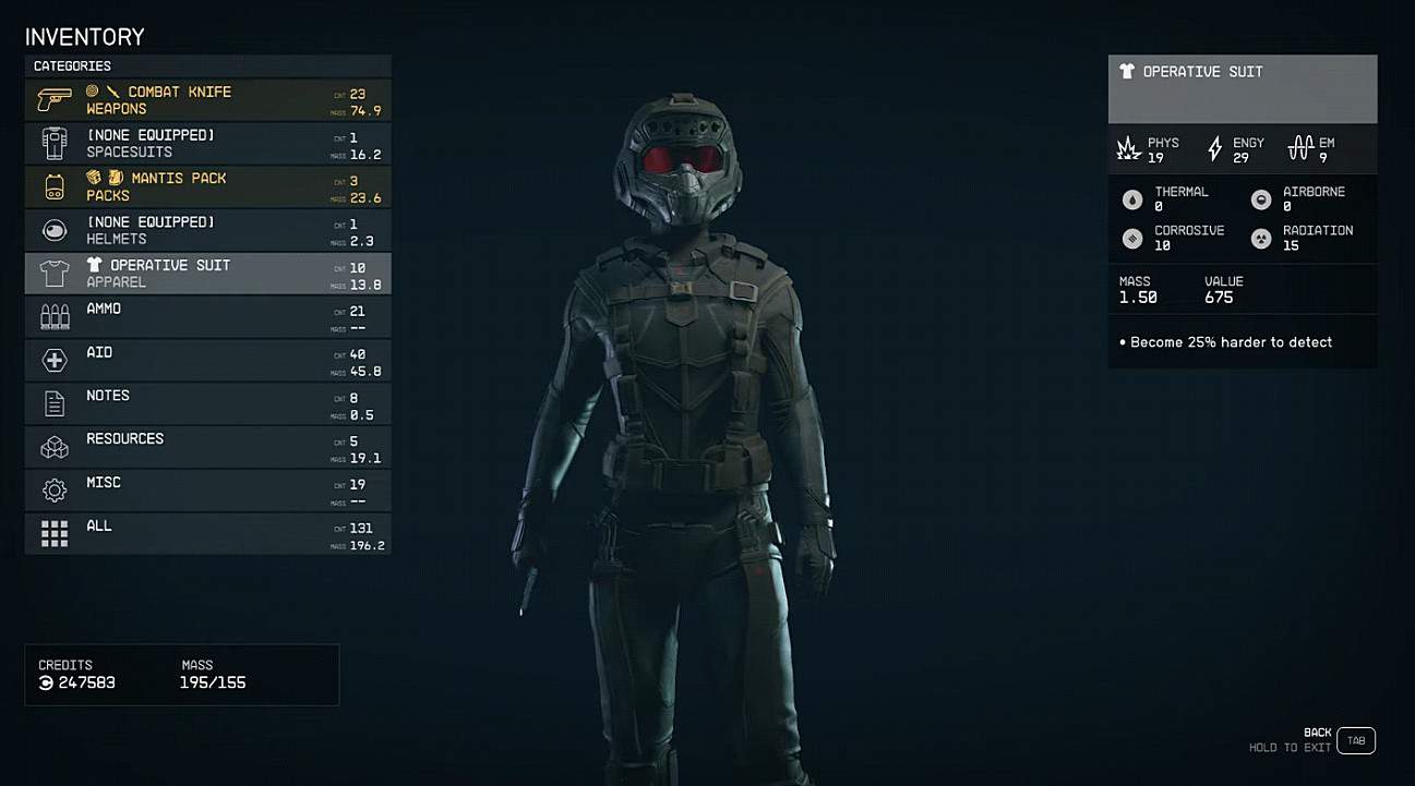 How To Get Operative Suit in Starfield?