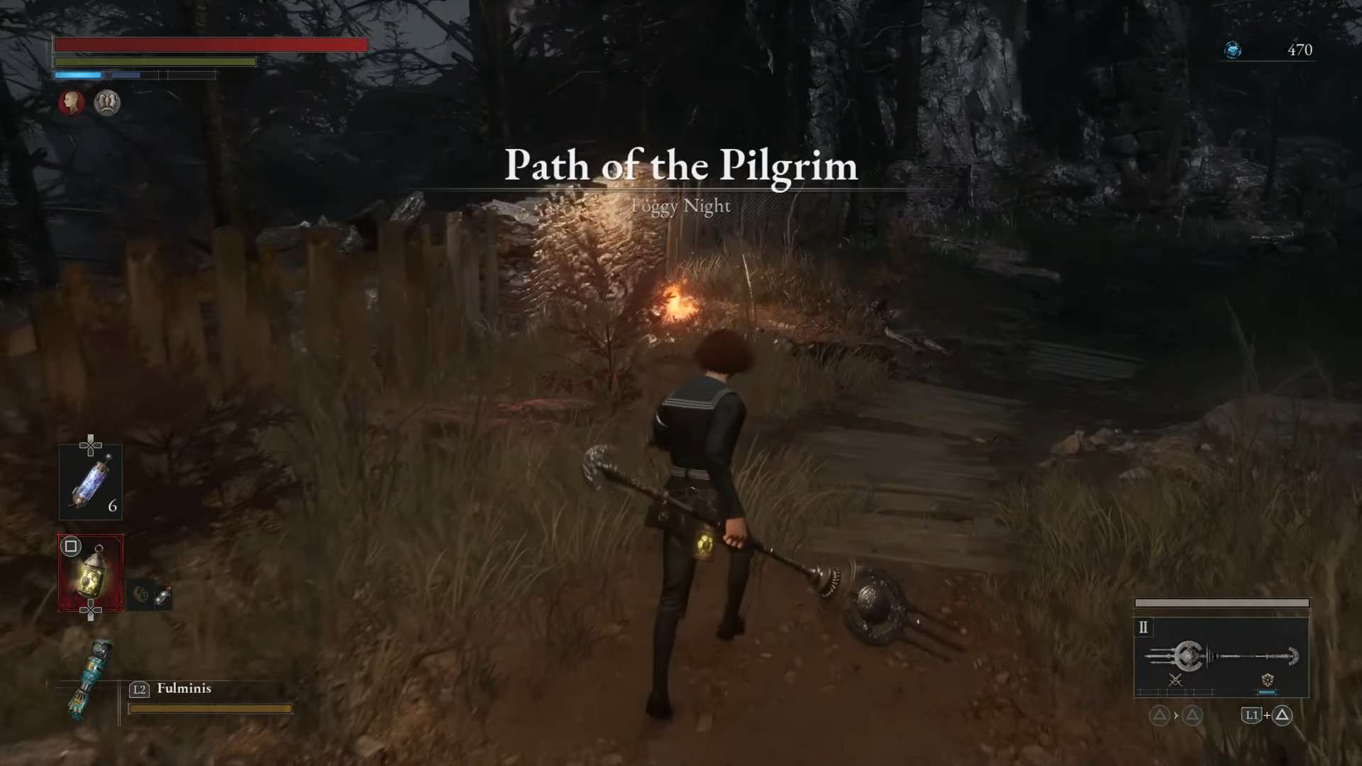 Lies of P path of the Pilgrim