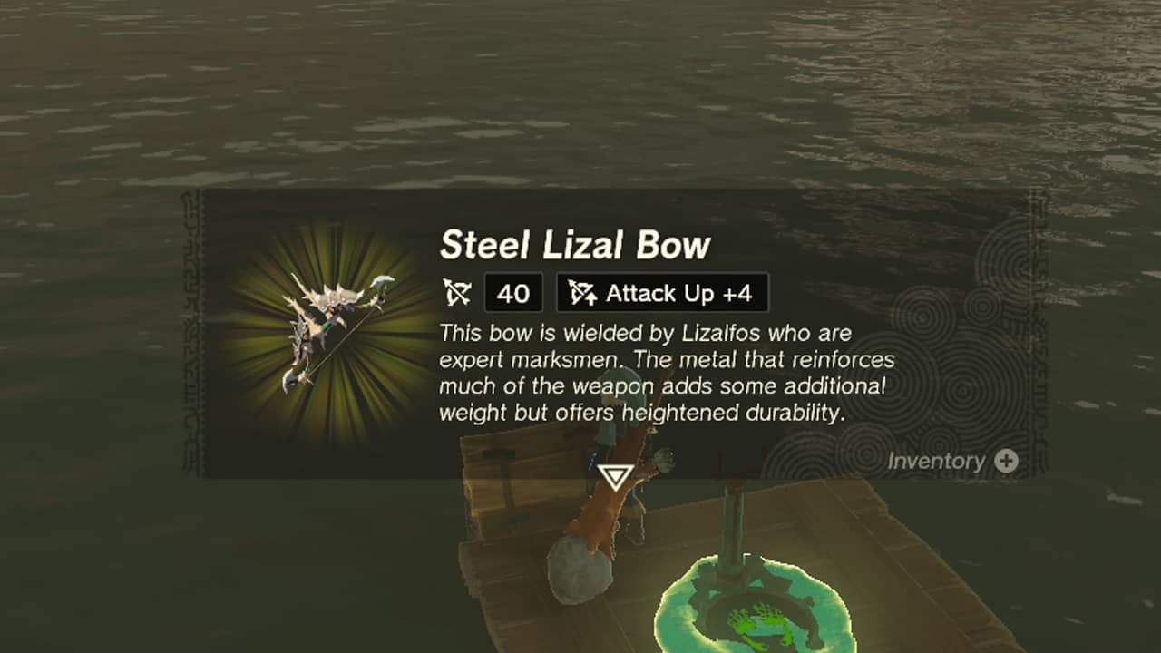 Tears of the Kingdom Steel Lizal Bow