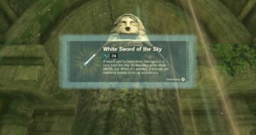 Tears of the Kingdom White Sword of the Sky