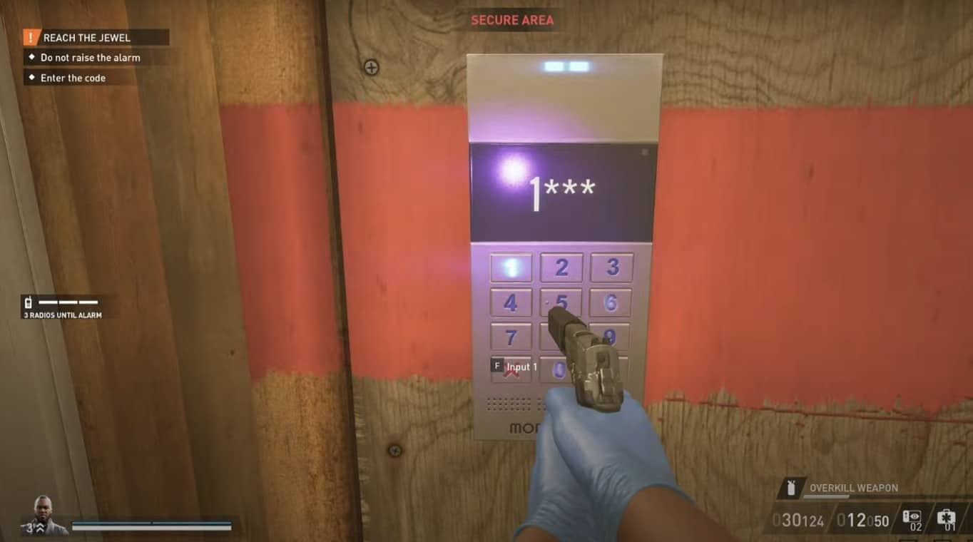 How To Use UV Light In Payday 3 To Guess Keypad Codes