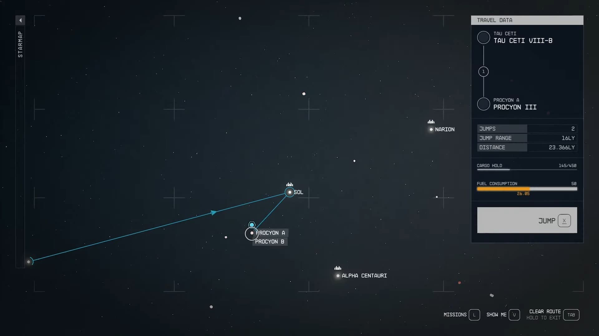 How to travel to Procyon III in Starfield  
