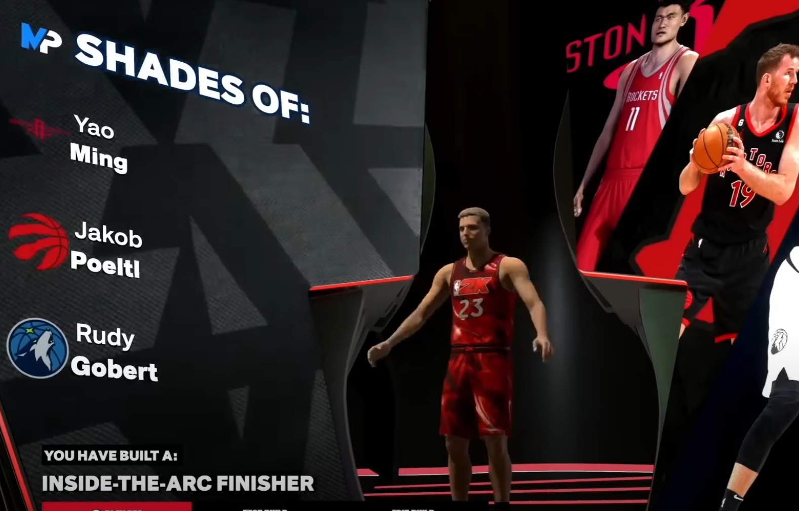 NBA 2K24 Best Inside The Arc Finisher Build For Center