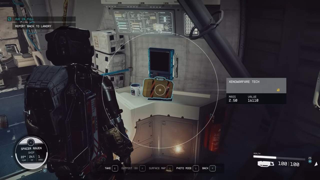 How To Hide Contraband Items In Starfield 