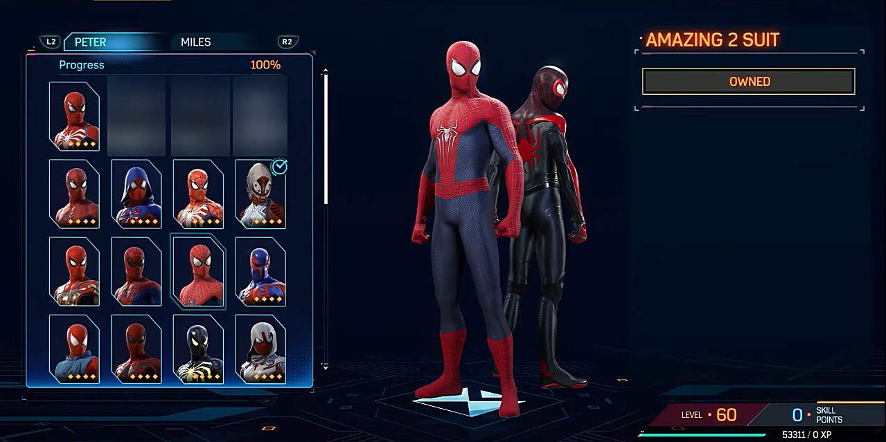 Amazing 2 spiderman 2 Suit