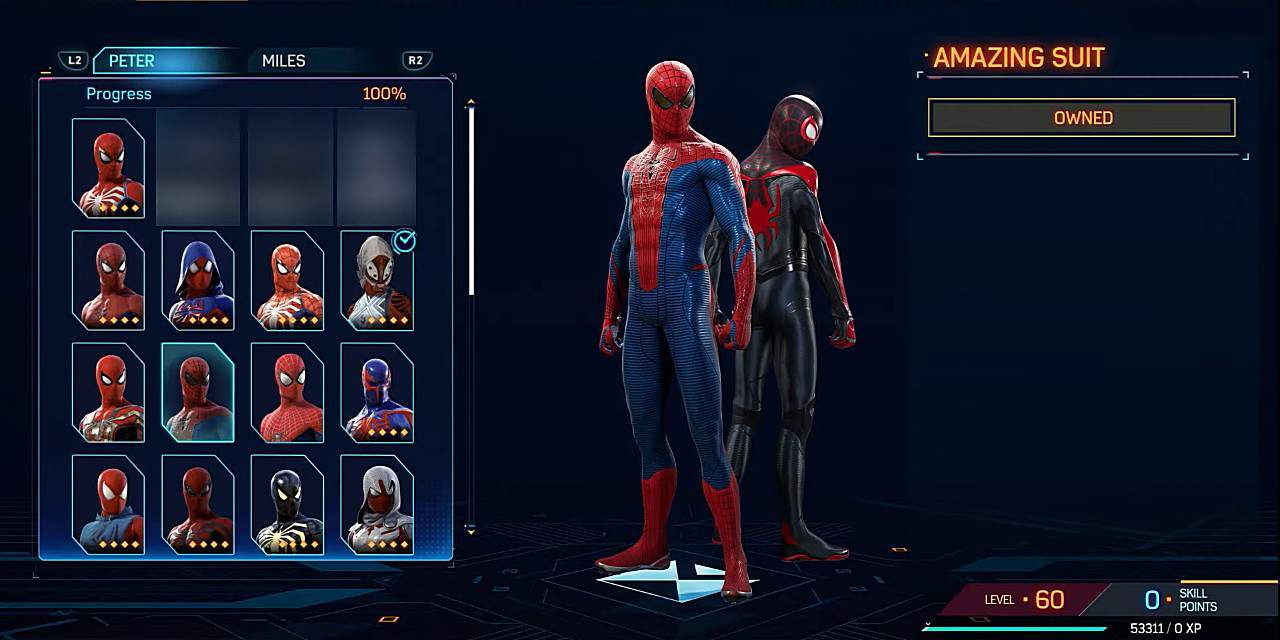 Amazing spiderman 2 Suit