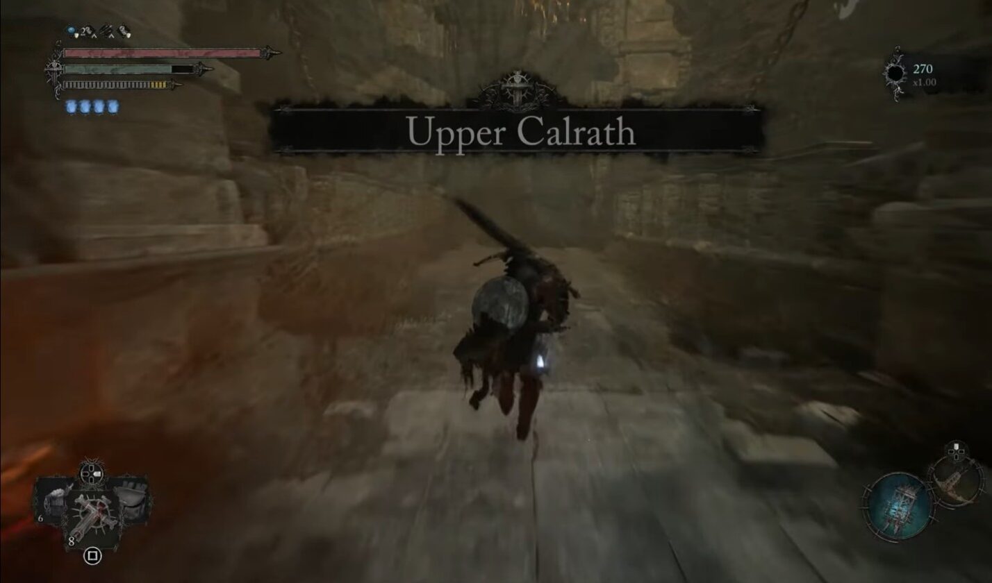 Access the Upper Calrath
