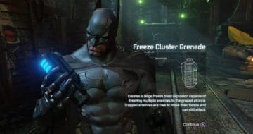 Freeze Cluster Grenade