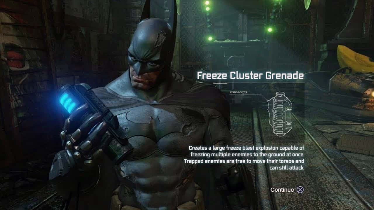 Freeze Cluster Grenade
