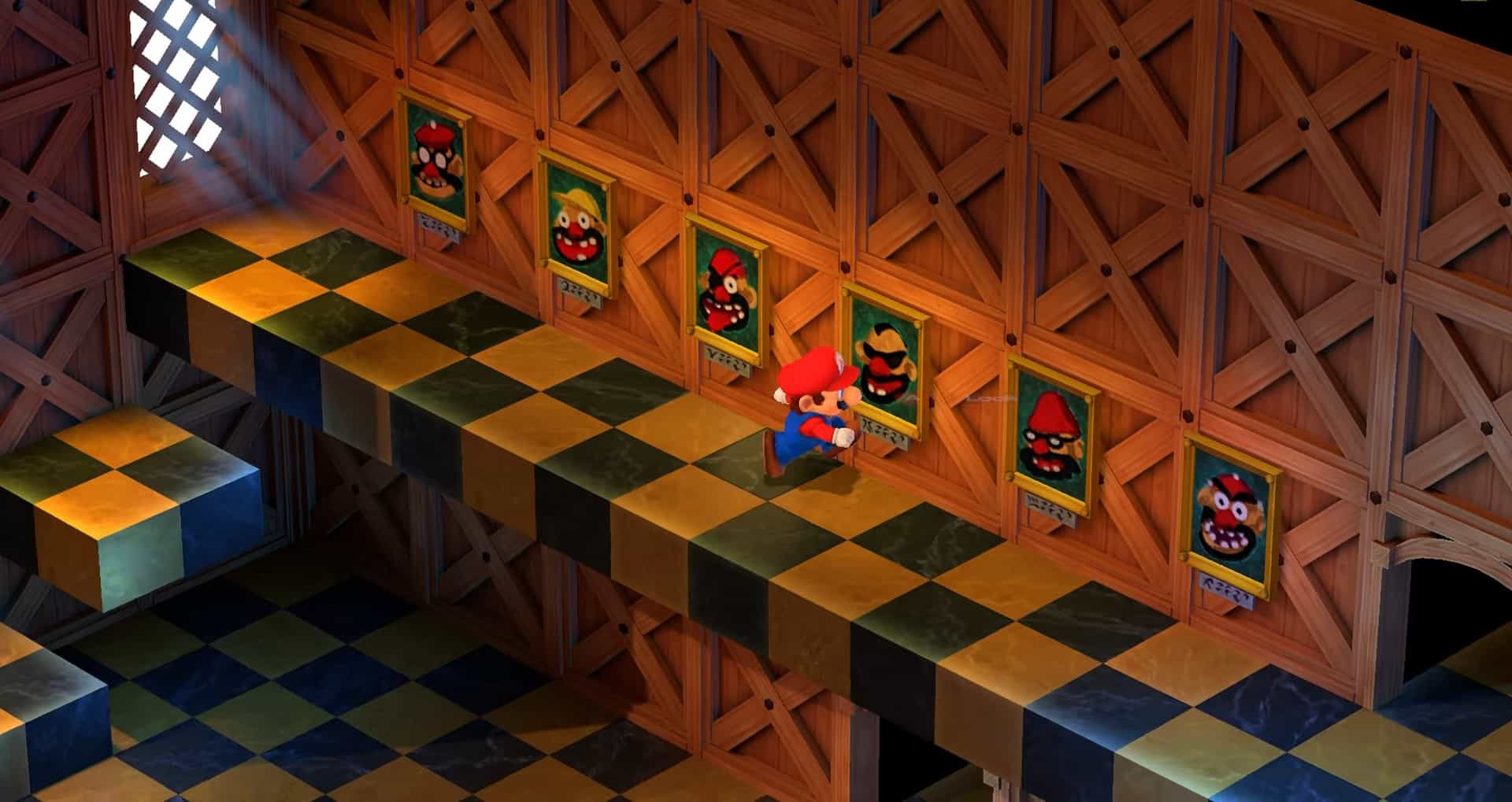 Booster Portrait Puzzle in Super Mario RPG