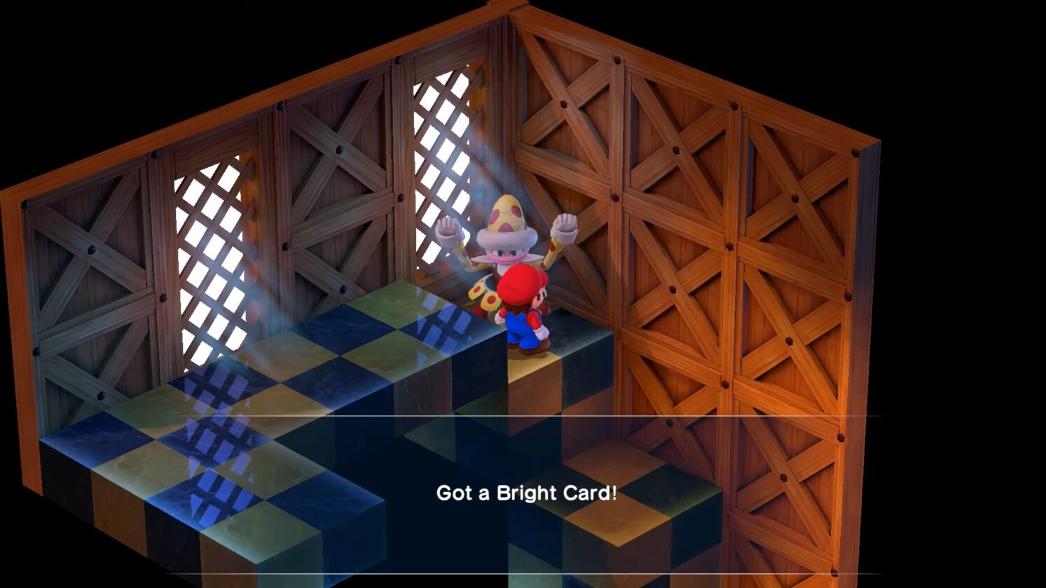 Bright Card in Super Mario RPG